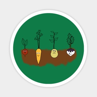 Emotional Veggies Magnet